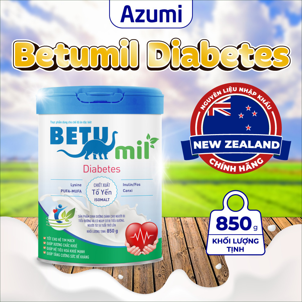 Milk Powder For People With Blood Sugar Stabilization, Enhance Resistance Betumil Diabetes Box 850g