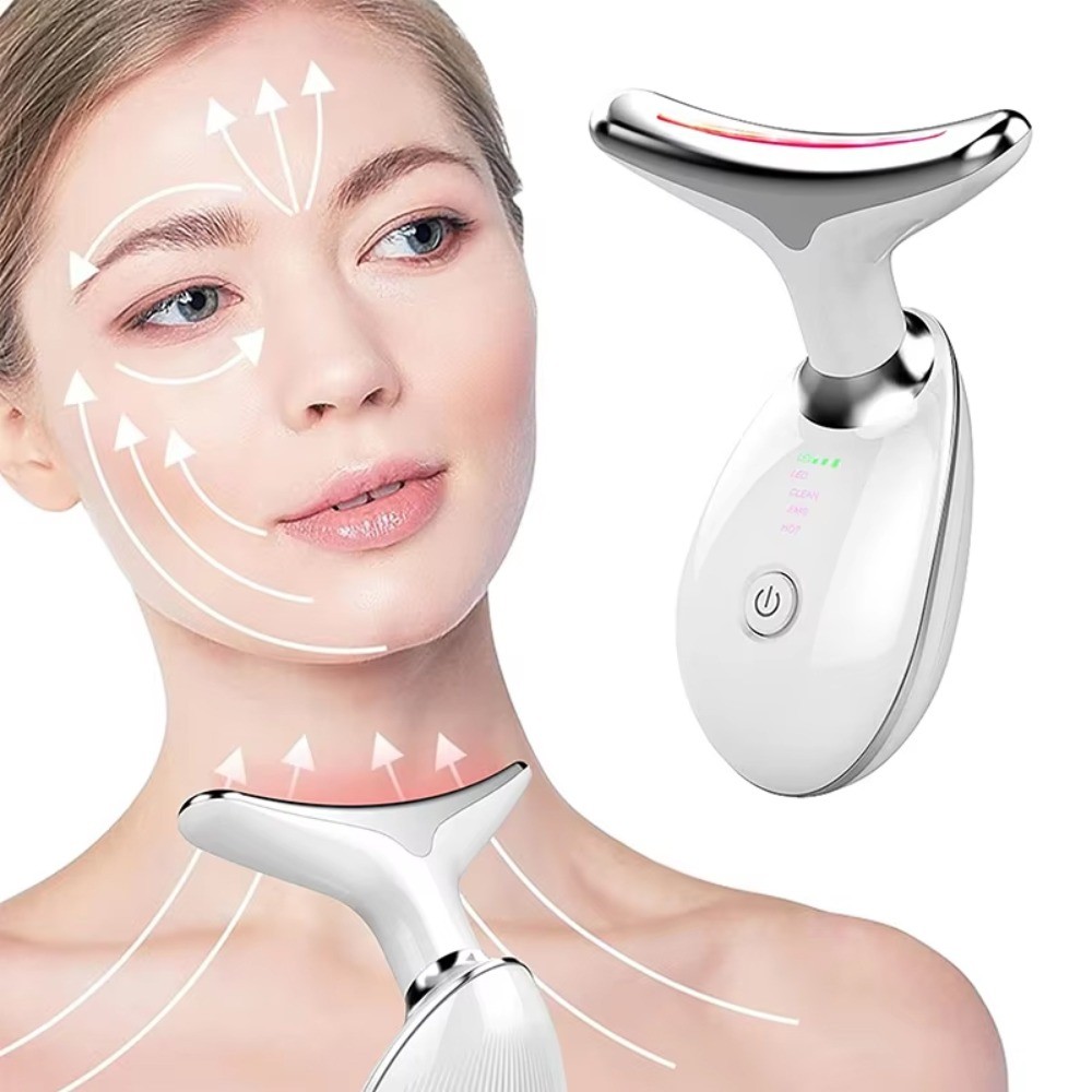Face Neck Massager for Women Skin Care Beauty Machine Effectively Anti-Aging Tighten Skin Eliminate Wrinkles