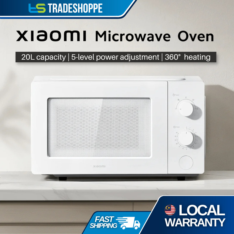 [Global version] Xiaomi Microwave Oven - 20L Capacity | 360° surround heating | 700W quick heating microwave