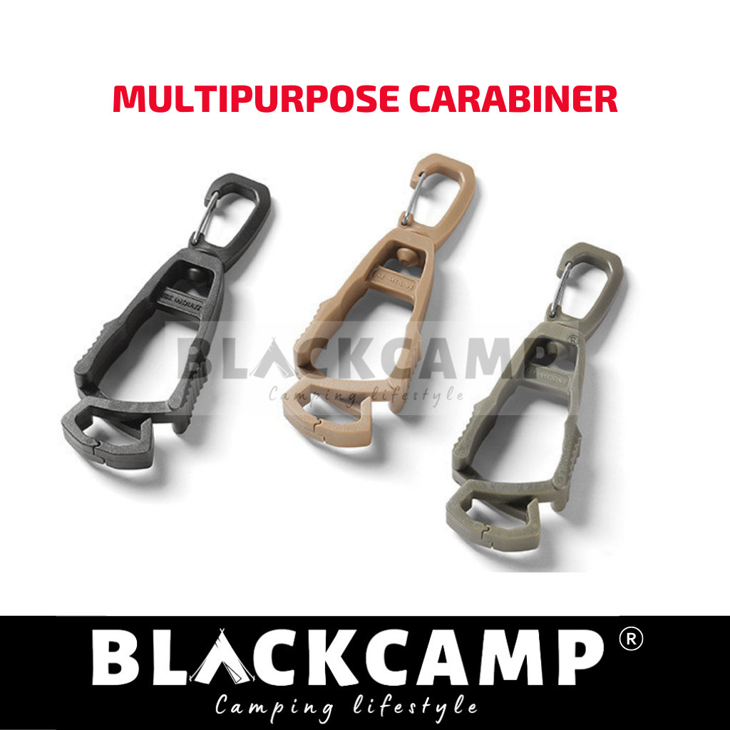 Camping Carabiner Multipurpose Hook ISE Mount Portable Hanging Hook Glove Key Camping Outdoor Accessories