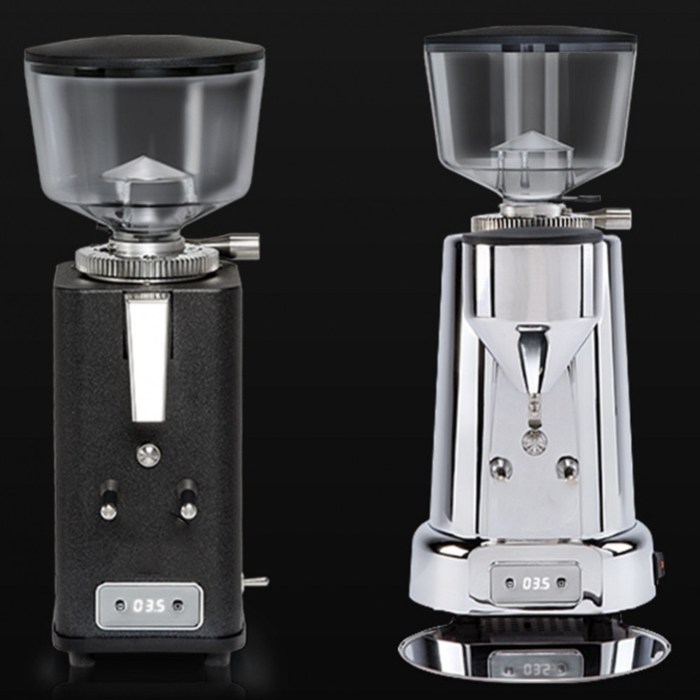 Aluminum Alloy Lid Coffee Beans Grinder Single Dose Hopper Easy to Clean and Use