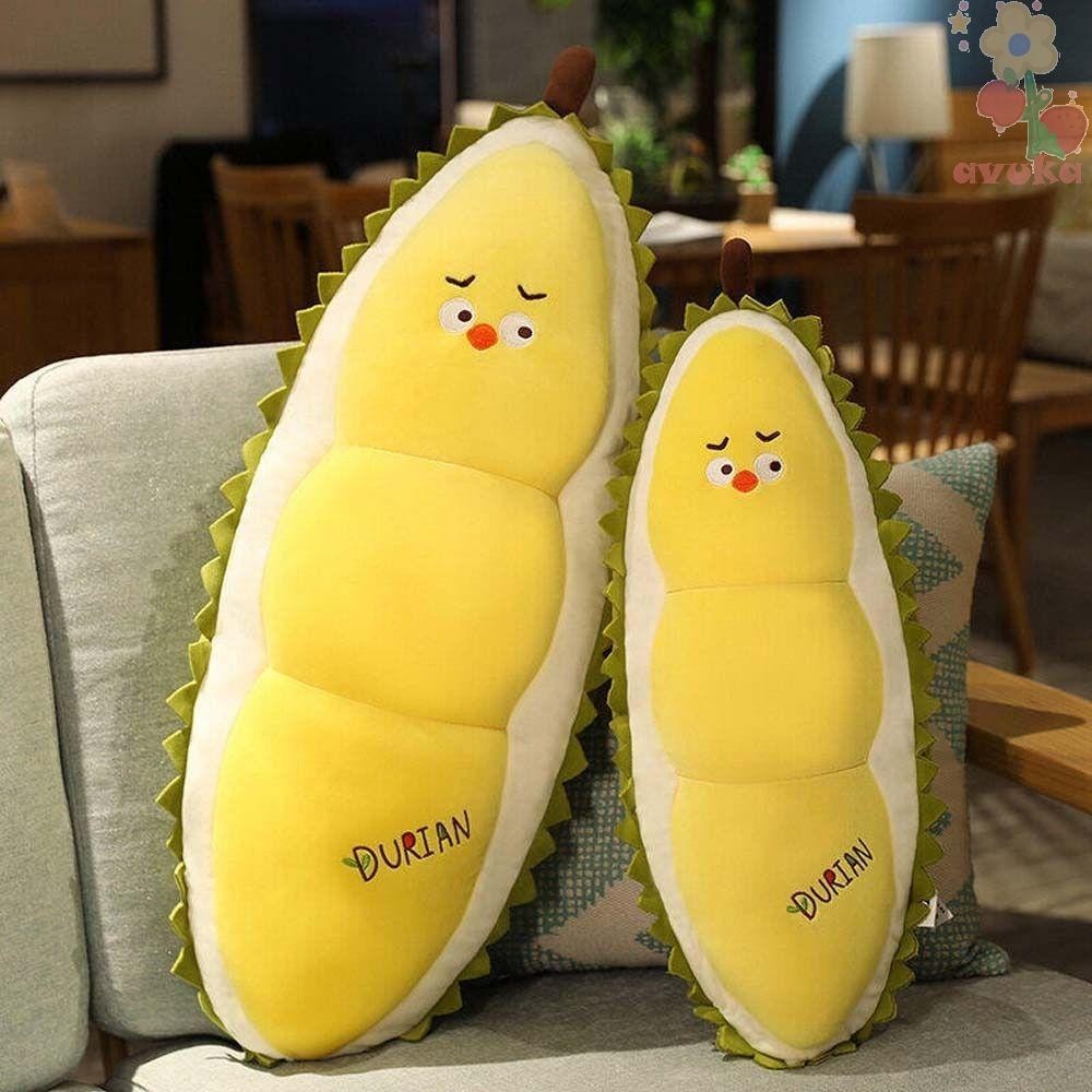 AVUKA Durian Stuffed Toys Cotton Cute Plush Plants Plush Pillow Cushion Home Decoration Plush Doll