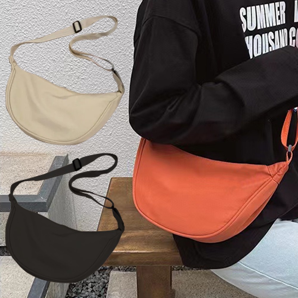 Dumpling Bag Female Tote Handbags Shoulder Bag Messenger Crossbody Bag Leisure Fashion Purses Cute Tote Clutch
