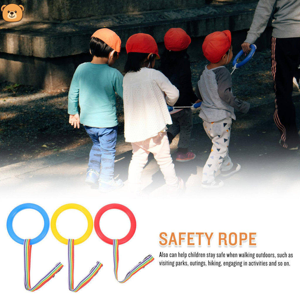 Rope Walking Safety Daycare Preschool Kids Leash Kindergarten Ropes Toddlers Wristband Waist Preschoolers Handles Classroom CEP