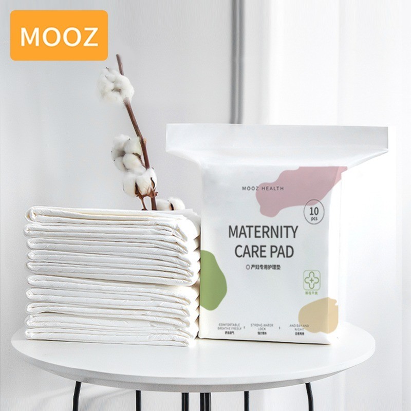 MOOZ Maternity Bed Pad Postpartum Care Pad Disposable Sheet Large Diaper Pad Maternity Supplies Bedding Extra Thick Waterproof Diaper Pad for Mothers CDC001