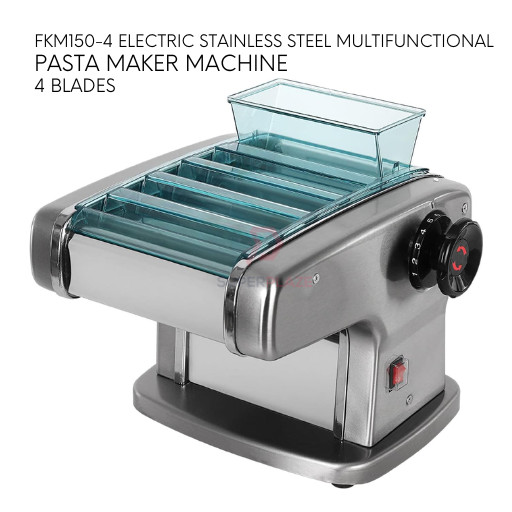 4 Blades FKM150 Electric Pasta Maker Machine Dough Dumpling Curry Puff Noodle Maker Machine