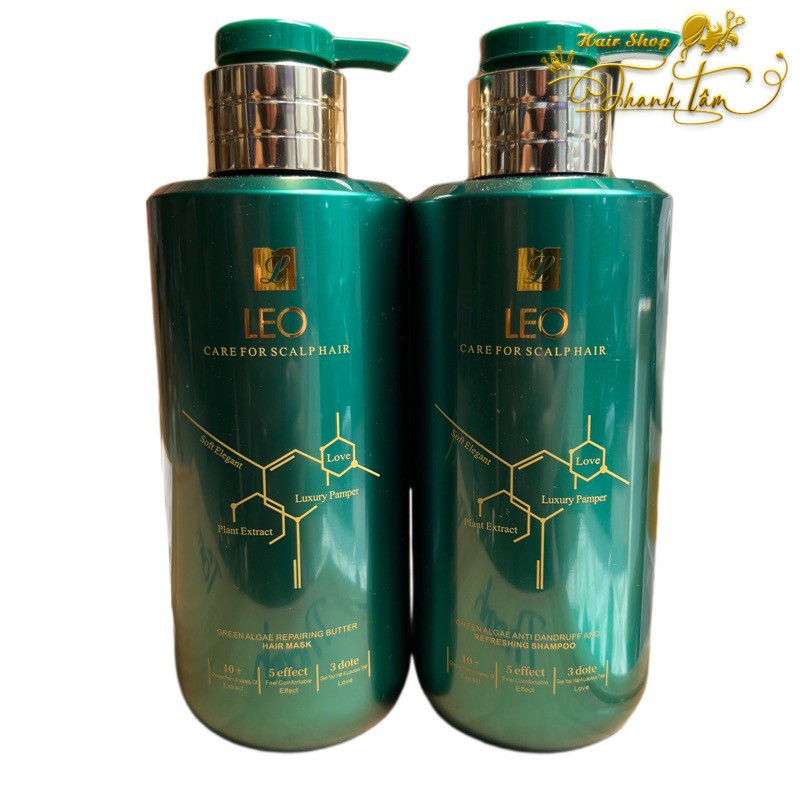 Prosee LEO Green Algea anti-dandruff shampoo and conditioner (Care for Scalp Hair) 450mlx2 [ TT ]