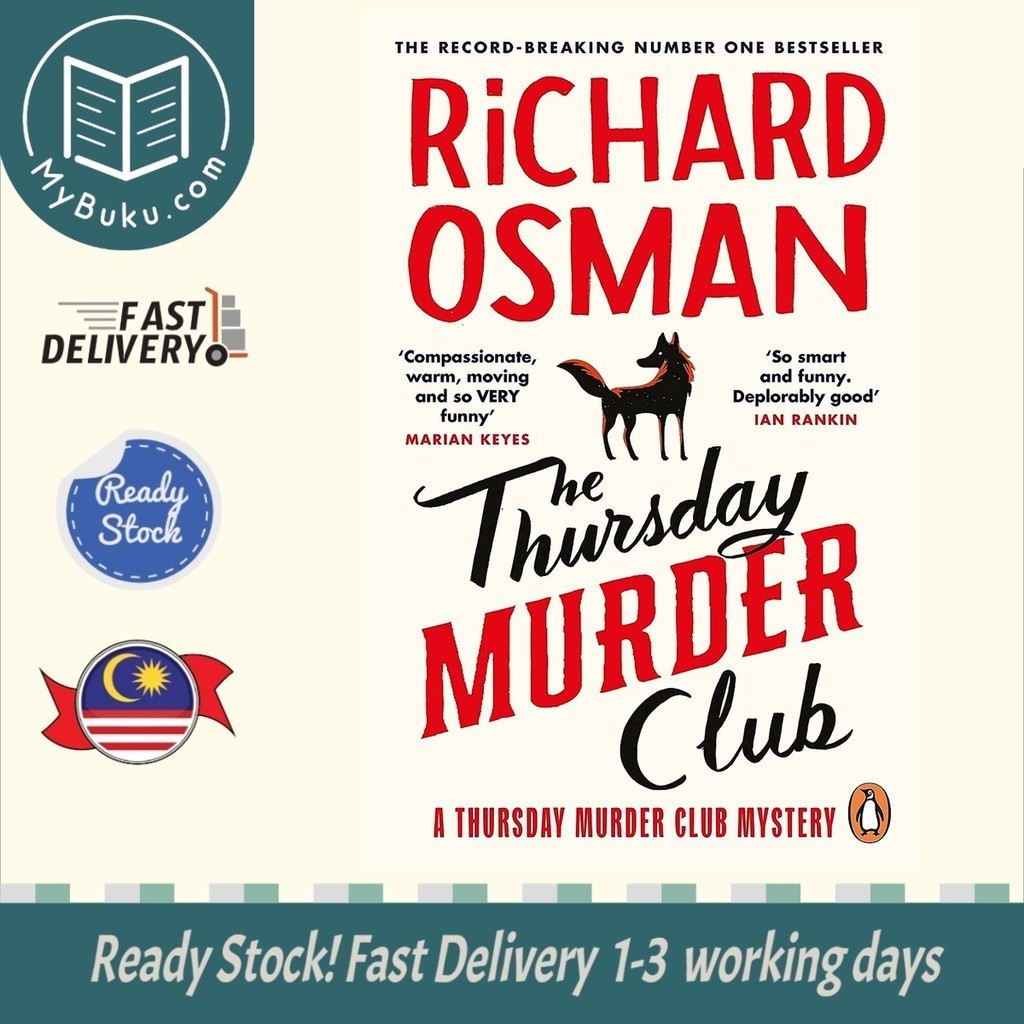 [MyBuku.com] The Thursday Murder Club - Richard Osman - 9780241988268 - Penguin Books