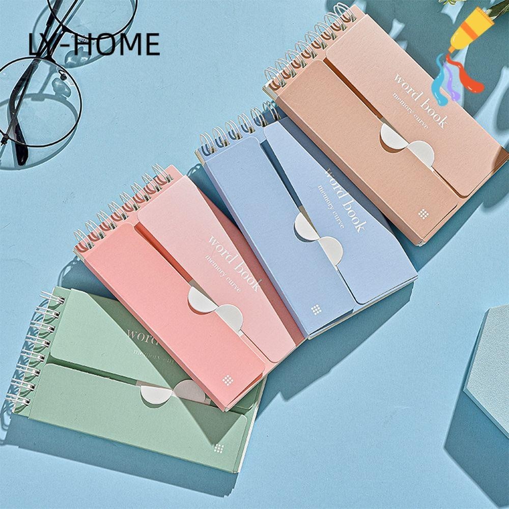 ♕LY-HOME♕ Portable Foreign Languages Word Book Stationery Recite Words Vocabulary Notebook Study Memory Memo Useful Journal Diary Mini Notepad