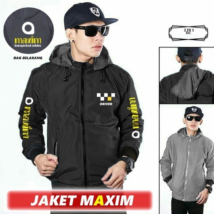 MAXIM REVERSIBLE DRIVER BOMBER JACKET SIZE L XL XXL