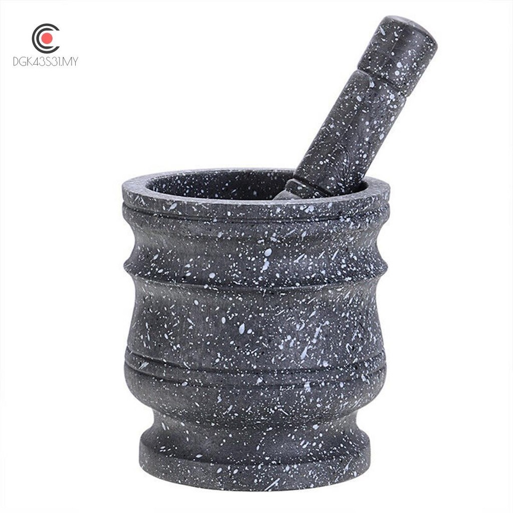  Pattern Pestle Set Stone Herb Spice Grinder Solid Grinder