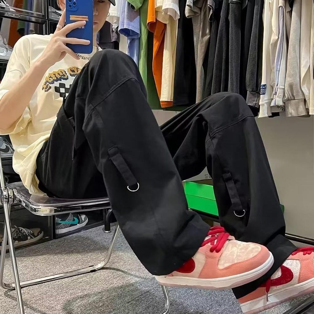 【Tempat Malaysia】CLIFF men seluar kerja lelaki Seluar Panjang Lelaki Men's Cargo Pants Loose Casual Large Pocket