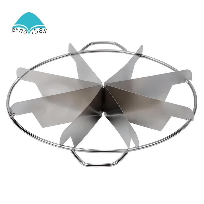 Stainless Steel Pie Cutter 8-Slice Pie Cutter Creates Beautifully Uniform Slices of Pie