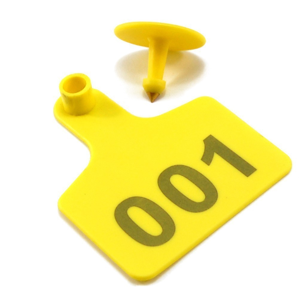 Essential Reliable 100 Sets Numbered Ear Tags Telinga Livestock Identification Calves Sheep Cattle Cows Pig TPU Preci... - Image 4