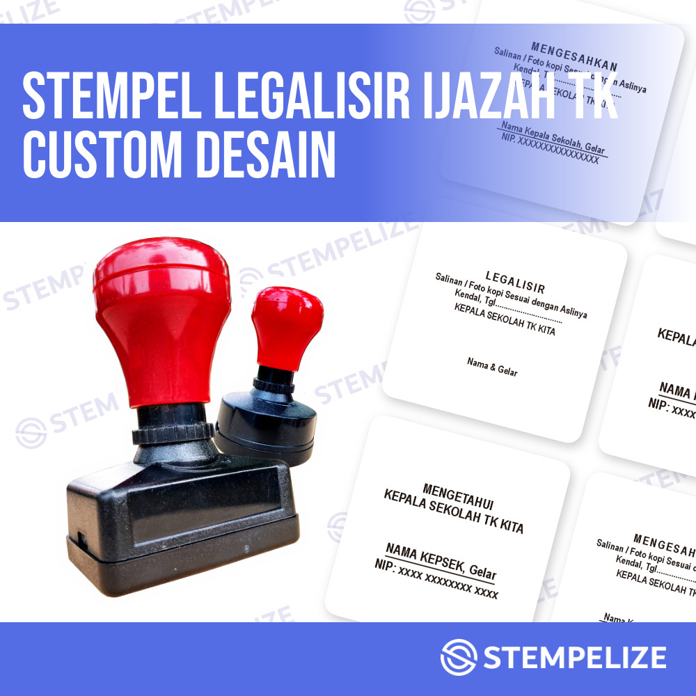 Custom Design Kindergarten Diploma Legal Stamp