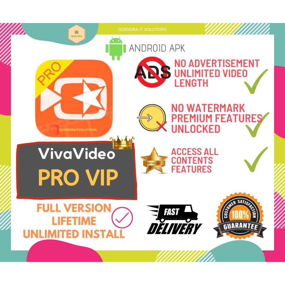 Versatile Essential VivaVideo VIP Pro App 2024 Android No ADS | Lifetime Full Version Multi - Image 4