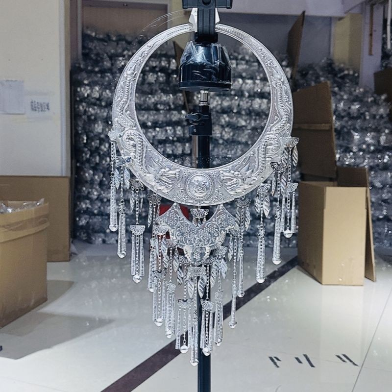 Miao collar Miao jewelry 2023 Miao silver jewelry ethni Miao collar Miao jewelry 2023 Miao silver jewelry Minority Ethnic Necklace Halter jewelry/Beads 253.28