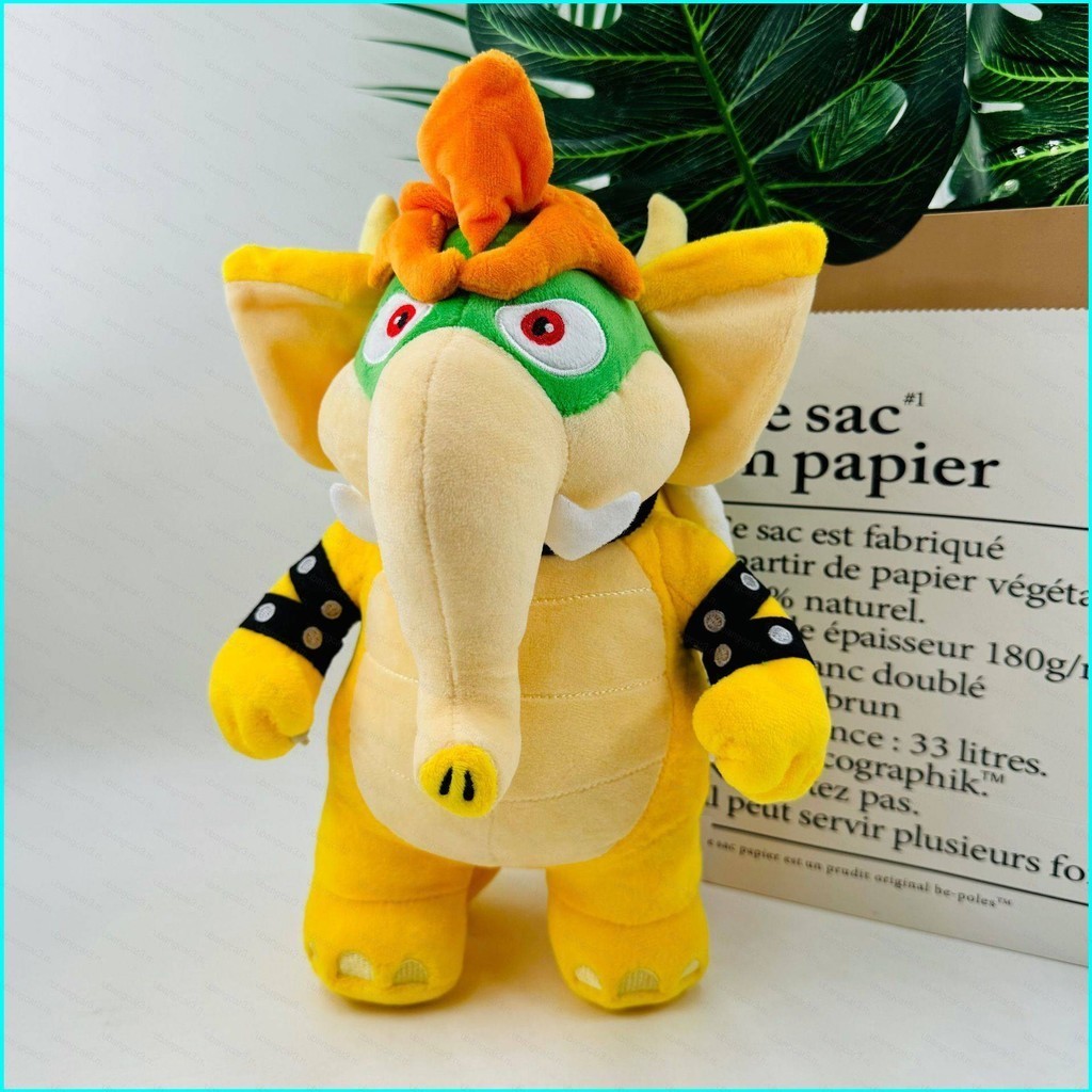 【YB3】 32cm The Super Mario Bros Elephant Bowser Plush Dolls Gift For Kids Home Decor Stuffed Toys For Kids Collecti