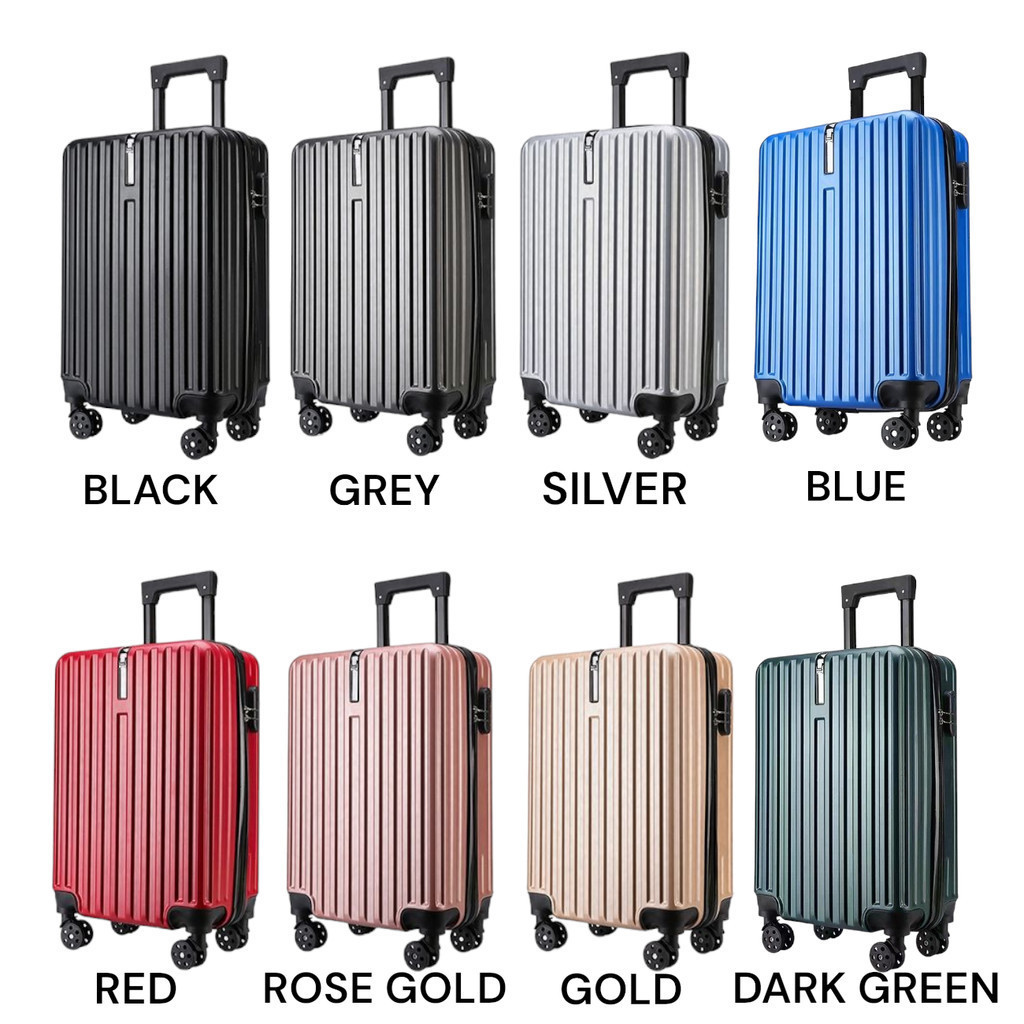 16/20/24 Inch Abs Hardshell Lightweight Carry On Suitcase Luggage GY beg bagasi
