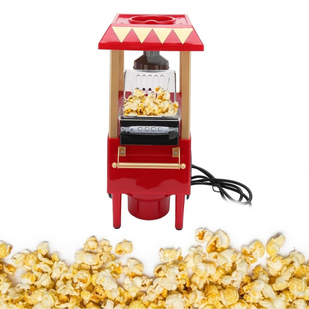 Lhome Hot Air Popcorn Maker Household Automatic Making Machine Party Birthday Popper Supplies