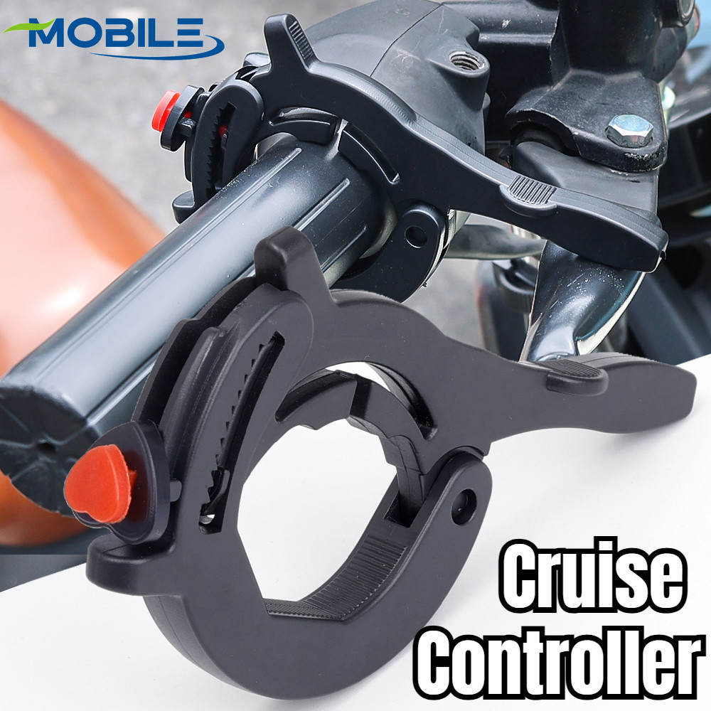 Motorcycle Cruise Controller - Throttle Lock Stabilizer - Handle Assistant Clamp - Anti-slip, Durable, Flexible, Safety - Motorcycle Handlebars Accessories