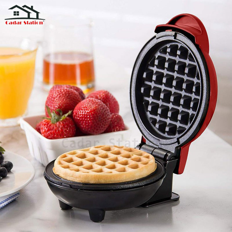 CS_Electric Waffle Maker Bubble Egg Cake Oven Breakfast Waffle Machine Egg Cake Oven Pan Eggette Machine Mini Waffle Pot