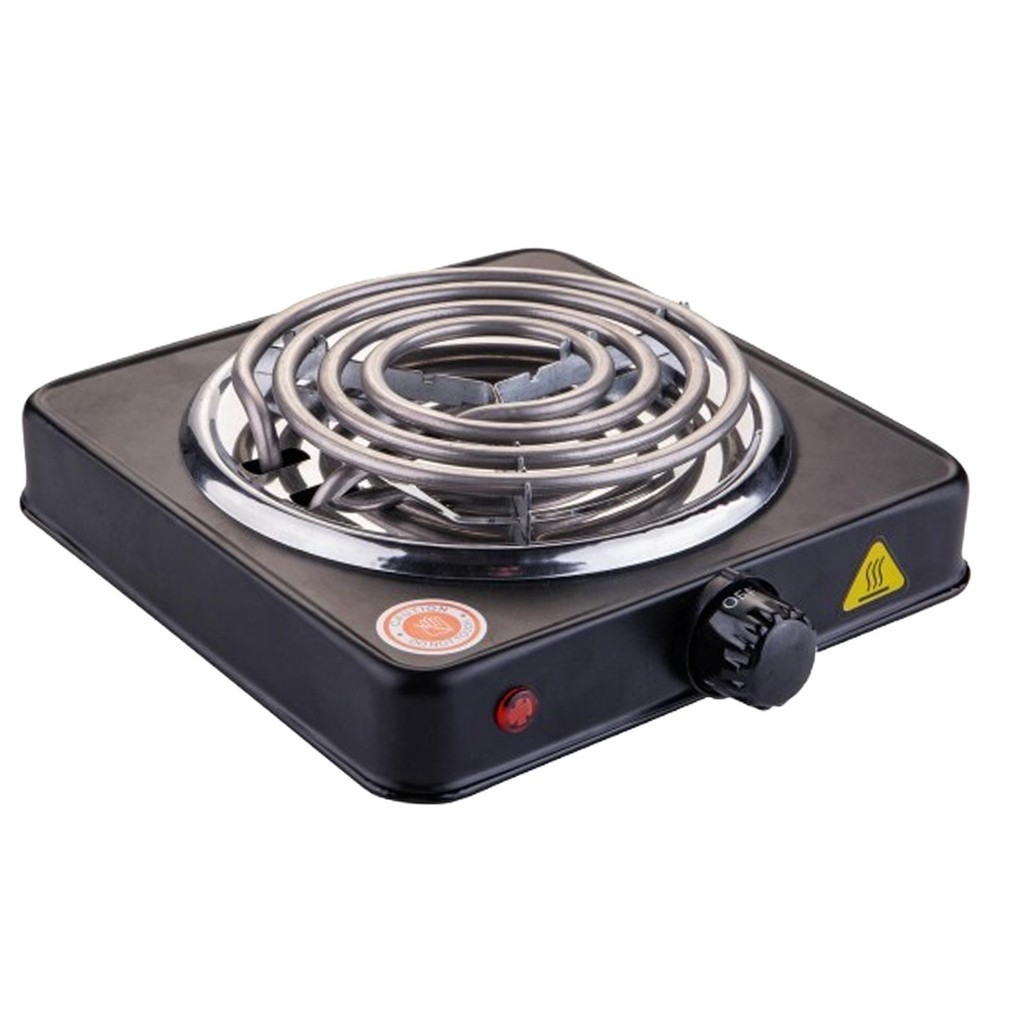 [SzxfliebfTW] Portable Electric Coil Burner with Indicator Lights Practical Burner Cooktop