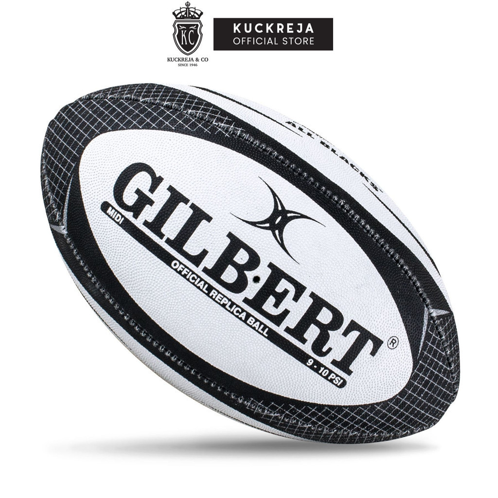 Gilbert All Blacks Midi Rugby Ball (Size 2)