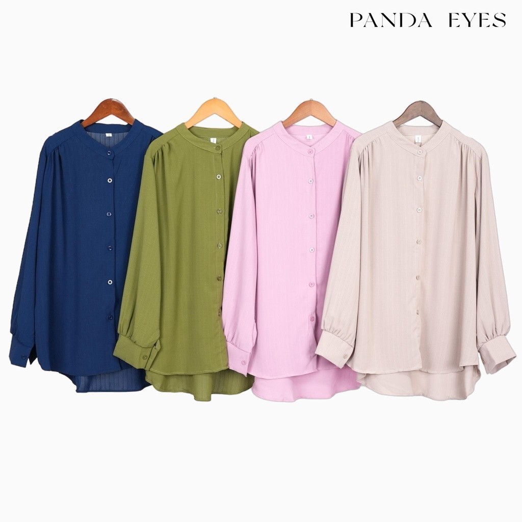 PANDAEYES ROUND NECK BLOUSE (CLO-CNCX7077BL)TQ...