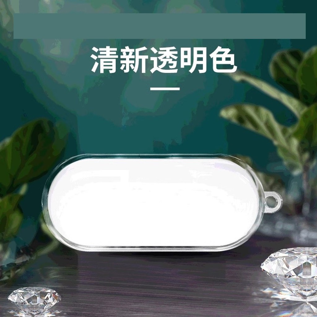 【Fashion】Transparent Earphone Soft Cases Compatible for Sony WF-C510/C500/C700N with Special Rope