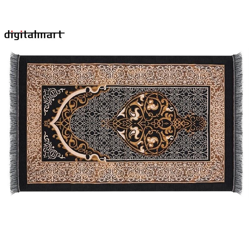 Muslim Prayer Rug, Islamic Prayer Rug Muslim Prayer Mat Eid Traditional Janamaz Sajadah Soft Islamic Set Rug Mat