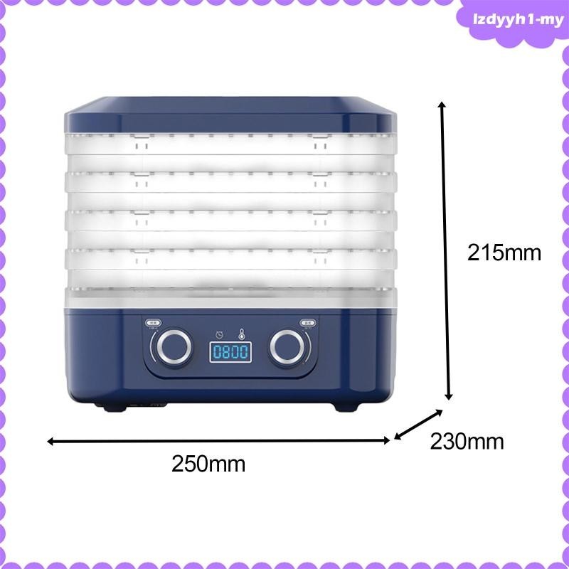 [JoyDIY] Food Dryer Food Dried Fruit Machine 5 Trays Vegetable Dryer 48H Timer for Snacks