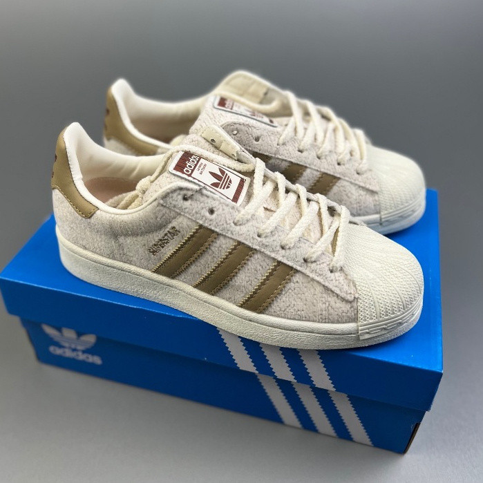 Adidas Originals Superstar Pride RM Shell Toe Series Low-Top Classic All-Match Casual Sports Sneakers