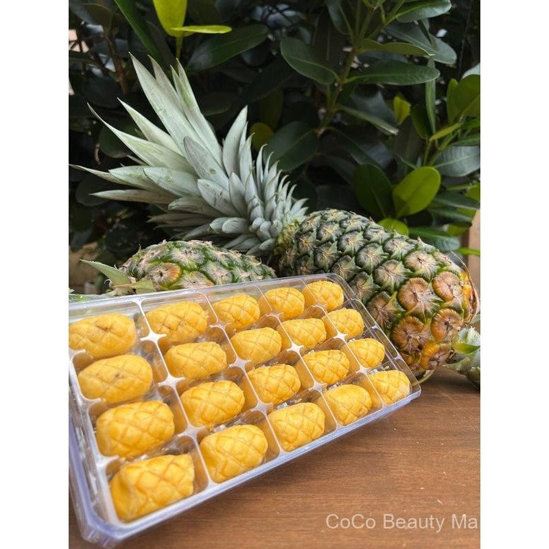 Pineapple tart/pineapple tart premium (40pcs) halal cookies pastries pineapple food Ramadan