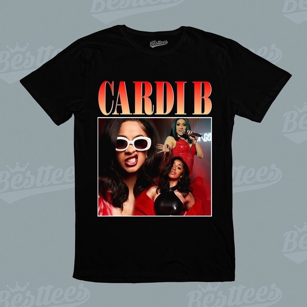 Cardi B Rap Artist Rapper Hip-Hop R&B Music Band Cool Graphic Tee T-Shirt