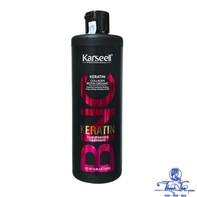 [ NK ] Karseell BNC Hydrolyzed Keratin Steamer for damaged hair with premium banana flavor 500ml