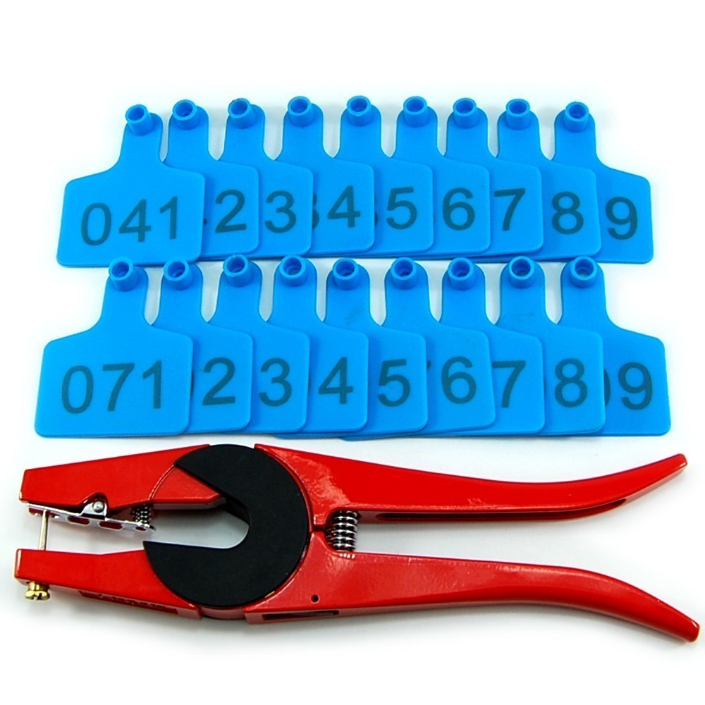 Essential Reliable 100 Sets Numbered Ear Tags Telinga Livestock Identification Calves Sheep Cattle Cows Pig TPU Preci... - Image 3