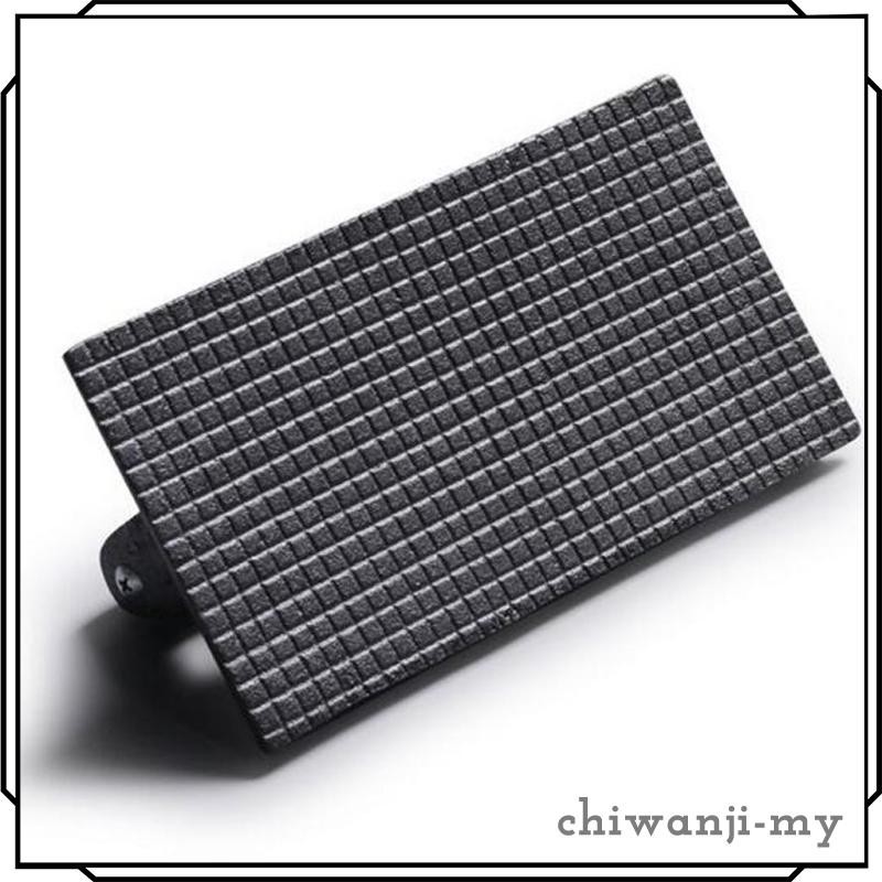 [ChiwanjifcMY] Press Steak Weight, Cast Iron with Wooden Handle, For Grill Panini Burgers