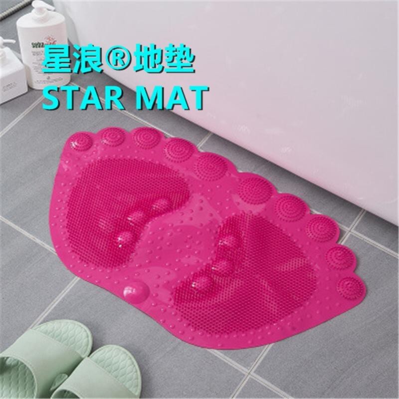 Anti-Slip Floor Mat/ Kitchen / Bathroom Floor mat(foodprint design)