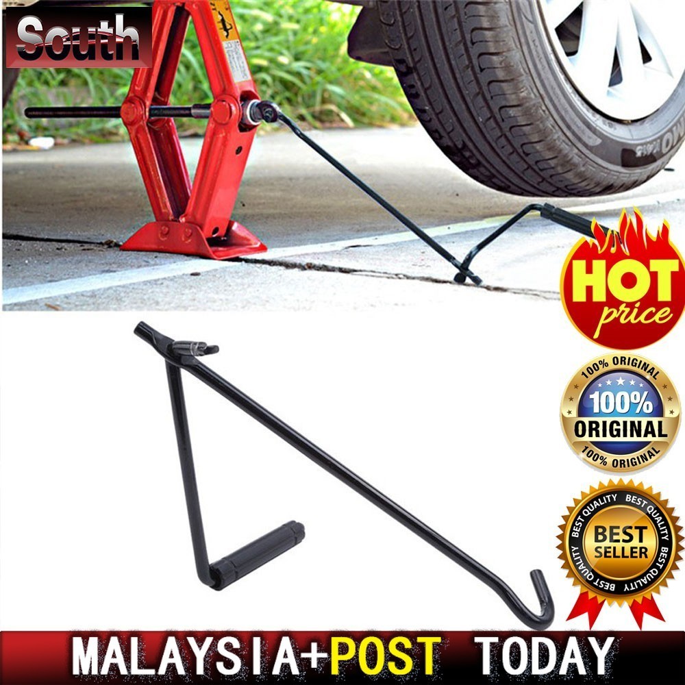 ★Fast Delivery★ Car Foldable Hand Jack Rocker Folding Handle Scissor Jack Rocker General Tools