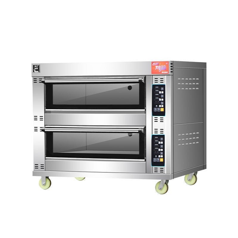 Bakery Cake Cake Baking Pizza Oven Commercial Large One-Layer Two-Pan Fully Automatic Timing Home Commercial Electrical Oven