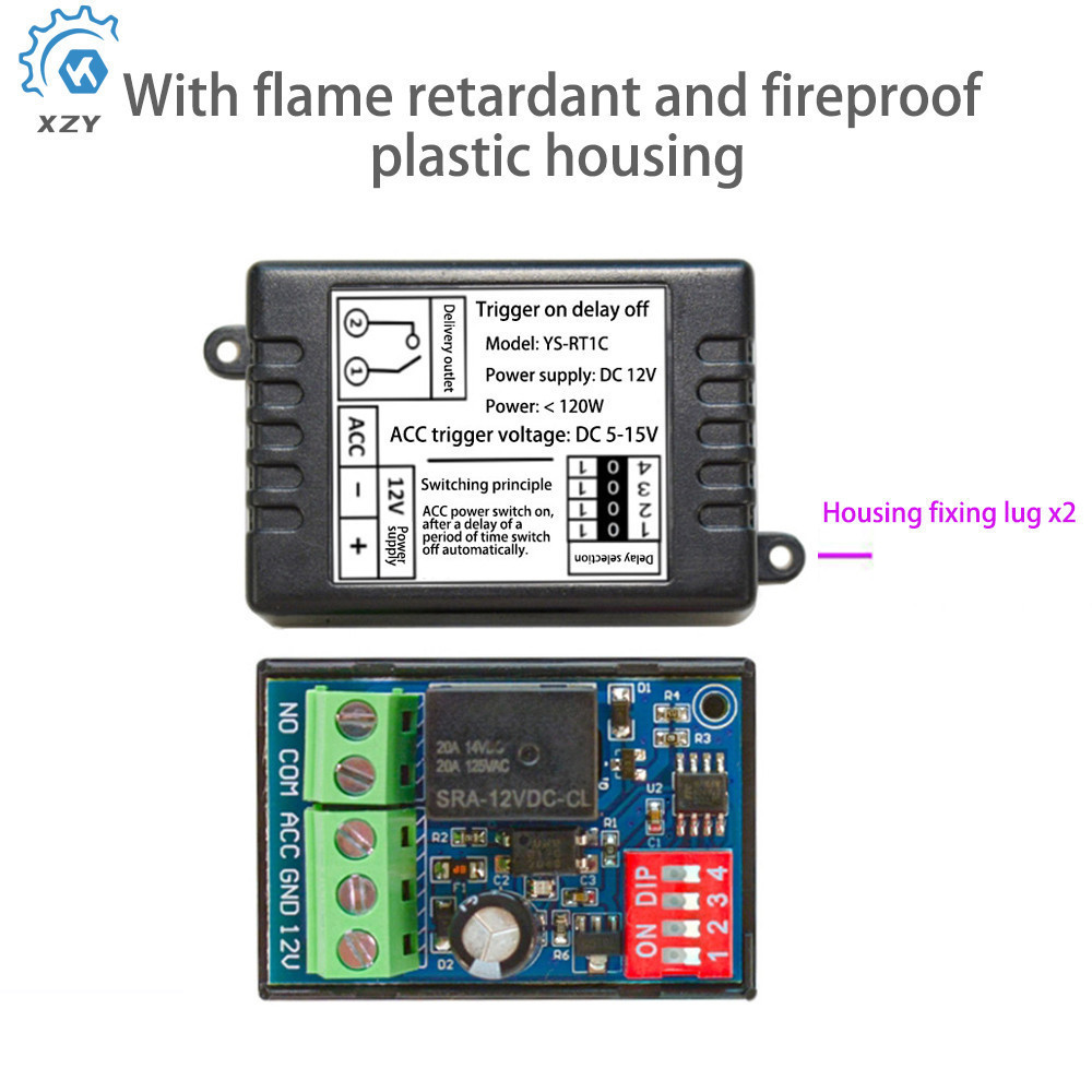 Reliable Must 12 Volt Timer Relay On-Off Automotive Digital Delay Electric Switch Cycle Time Module - Image 4