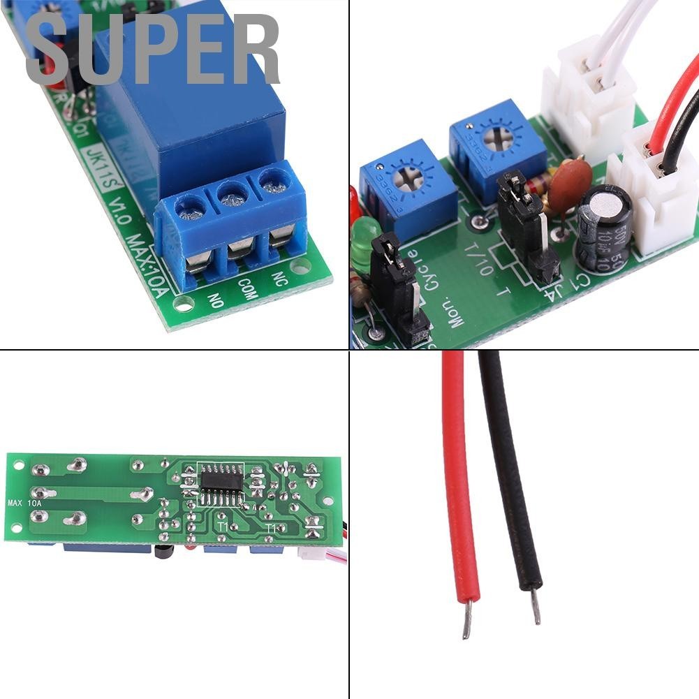 Must Multi DC 5V 12V 24V Cycle Timer Delay On/Off Switch Relay Module Versatile - Image 3
