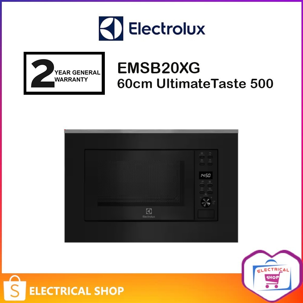 Elba 23L EMO-B2361BI(SS) Built-in Microwave Oven EMOB2361BISS / Electrolux 20L 60cm built-in grill EMSB20XG