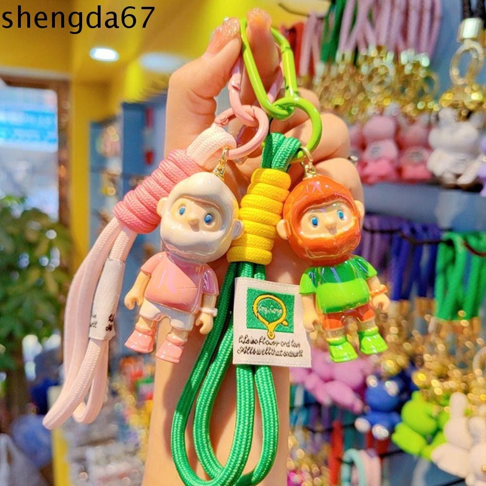 SHENGDA Bob-X Boyfriend Cute Keychain, Trinket Bag Pendant BOB-X Boyfriend's Keyring, Bag Charm Multi Style Trendy Play Cartoon Boyfriend Doll Key Chain Couple Gift