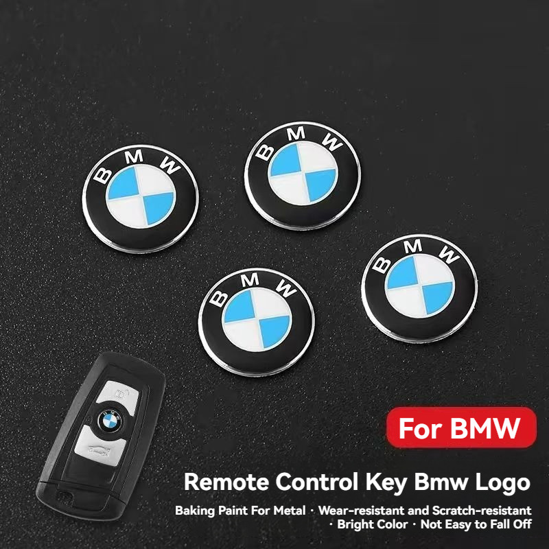 [BMW] 1pcs BMW M F30 F10 E36 E39 E46 E60 E90 M3 M5 M6 MSport 11mm KEY FOB REMOTE BADGE LOGO STICKER