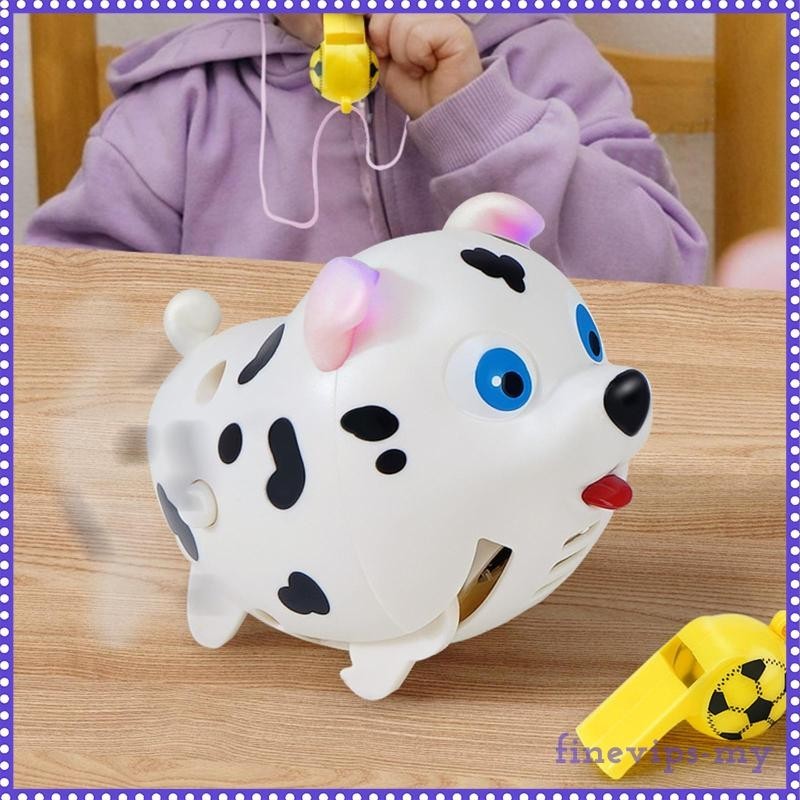 [FinevipsMY] Robot Dog Toy Whistle Sound Control Smooth for 3-6 Year Old Kids Girls Boys