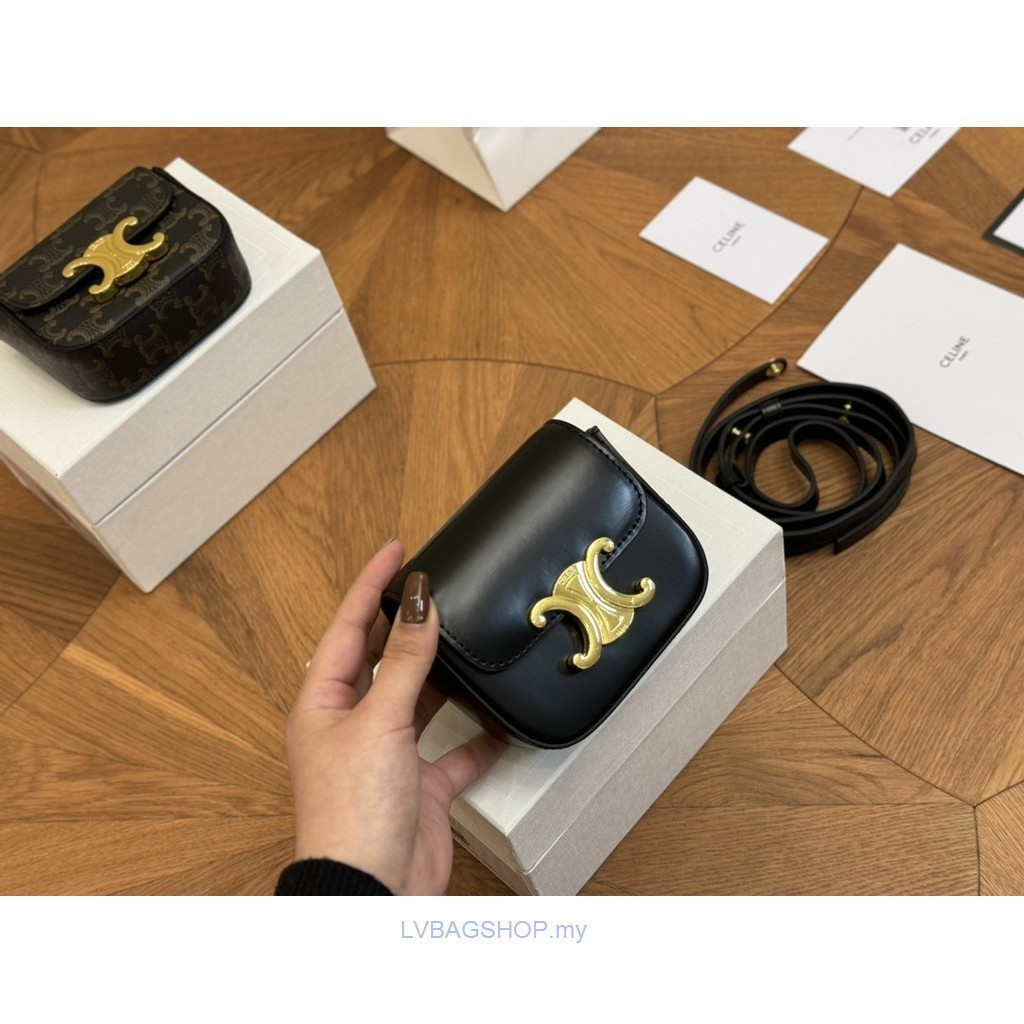 H I G Q U A L T Y C e l i n _ b g Box 
 S z 0 * 2 c m Mini Coin Bag Cowhide Rong Deng Product Quantity Name Want to Feel Cute