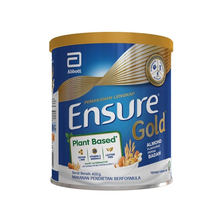 ENSURE Gold Plant Based 400g - Almond VIDA Pharmacy