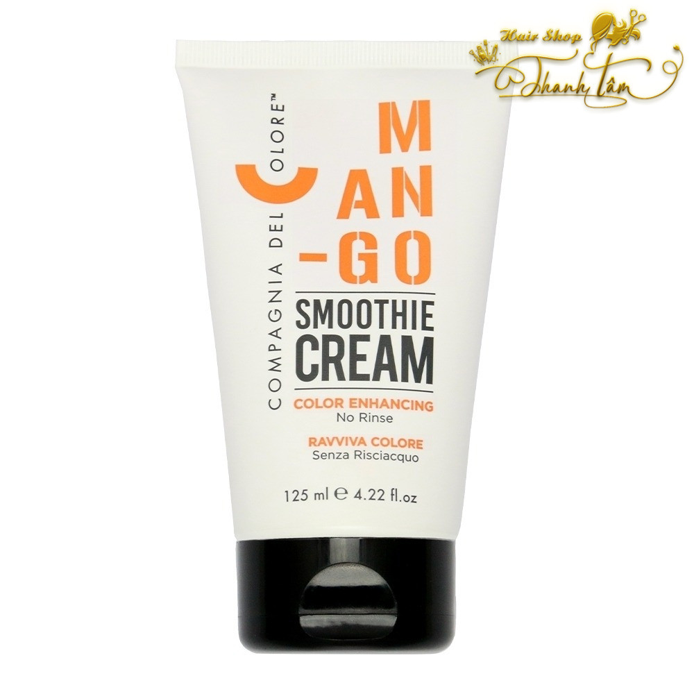 DRY CREAM FOR DYED HAIR DEL COLORE SMOOTHIE CREAM MANGO 125ML [ TT ]
